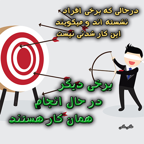 عکس نوشته پشتکار 1364