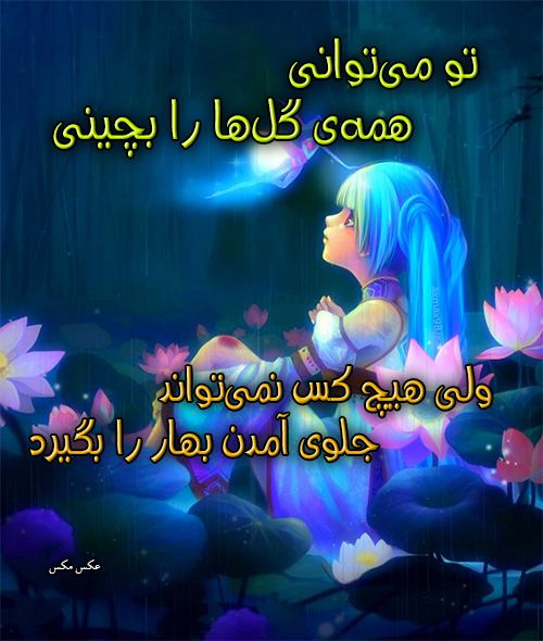عکس نوشته بهار 1503